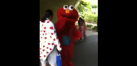 Elmo Cursing in Central Park
